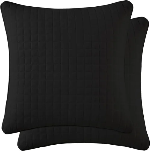 Vista 32 de Fundas Southshore Fine Linens Vilano Springs, para almohada, acolchadas, Microfibra, Pizarra, 20" x 36" 15 - Pizarra
