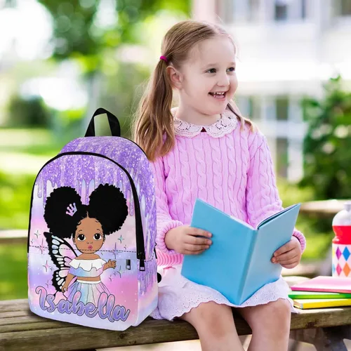 Vista 230 de Texto personalizado Elefante desgaste gafas mochila mochila mochila casual Daypack bolsa para mamá niñas, color86-4, Mochilas Daypack