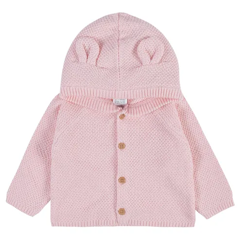 Vista 4 de Gerber Conjunto de regalo de ropa de punto unisex de 3 piezas para bebé rosa recién nacido