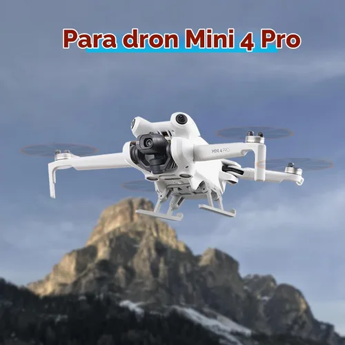 Vista 3 de Tren de aterrizaje para DJI Mini 4 Pro Drone,Piernas plegables,Accesorios de pies de extensión