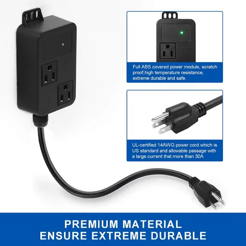 Vista 3 de Interruptor de vacío automático para herramientas eléctricas, interruptor automático de control de polvo con tecnología única de detección