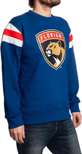 Vista 3 de Calhoun NHL Surf & Skate Varsity - Sudadera de cuello redondo para hombre, estilo retro, colección Coastal
