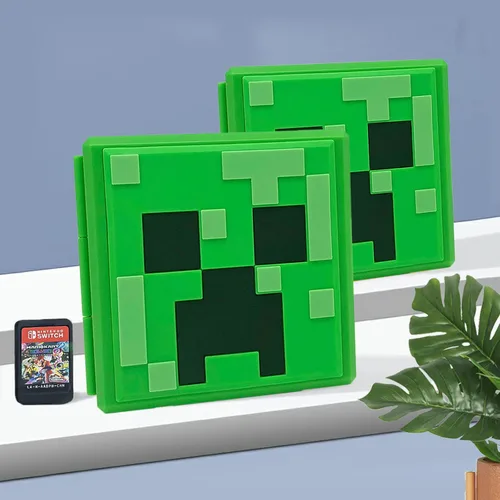 Vista 5 de doepeBAE Funda para tarjetas de juego para Nintendo Switch, soporte portátil para tarjetas de juego, funda rígida de almacenamiento de tarjetas