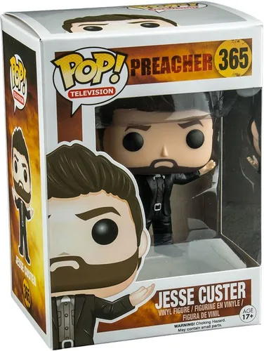 Vista 2 de Funko Preacher Funko POP! Television Jesse Custer - Figura de vinilo exclusiva #365 [Arms Out]