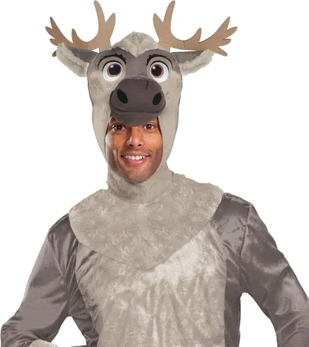 Vista 3 de Disguise Disfraz de Sven para adulto de Frozen