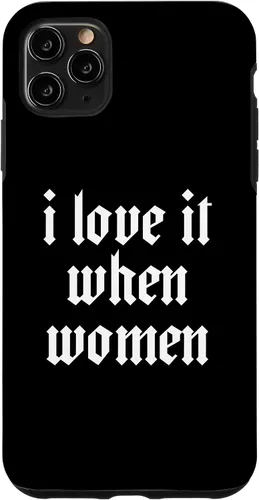 Vista 13 de iPhone 16 Lesbianas Divertido BI Mínimo para Lesbianas Orgullo Gay Me encanta cuando el caso