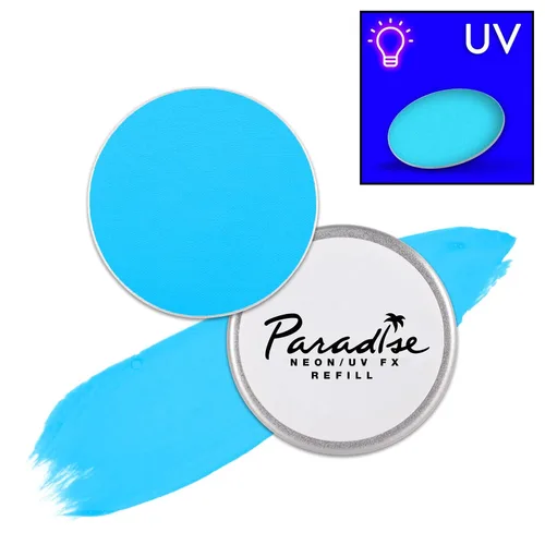 Vista 21 de Mehron Makeup Paradise Makeup AQ - Tamaño de recambio Escenario y Cine, pintura facial y corporal, belleza, cosplay, Halloween, pintura facial
