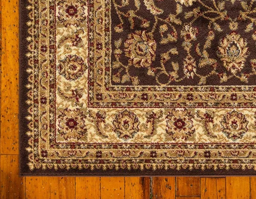 Vista 8 de Unique Loom - Colección Voyage - Alfombra tradicional oriental clásica de diseño intrincado
