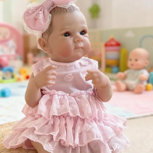 Vista 5 de OtardDolls Muñecas Bebé Reborn de 20 Pulgadas Muñecas de Recién Nacido Cuerpo Completo de Vinilo Suave de Aspecto Real Realistas que Parecen Reales