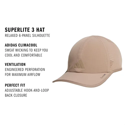 Vista 9 de Adidas Superlite, Gorras Atléticas, Sombrero de running Hombre
