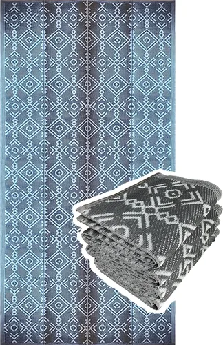 Vista 23 de Alfombras de patio al aire libre 6 x 9 pies (183 cm x 274 cm), multicolor 20270