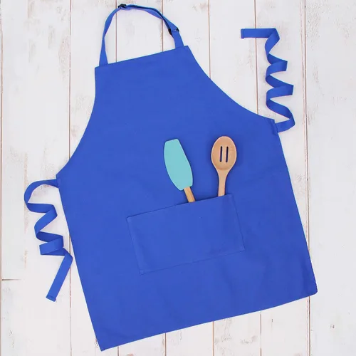 Vista 11 de Threadart - Paquete de 3 baberos ajustables de 100% lona de algodón con bolsillo doble, color negro, para cocinar, barbacoa, chef, manualidades, 26