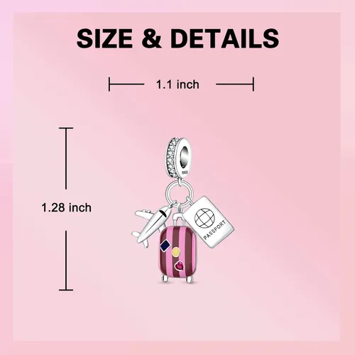 Vista 6 de Dije de girasol con diseño de estrella y luna y elefante para pulsera, collar de plata de ley 925, dijes de corazón de amor para mujer, regalo