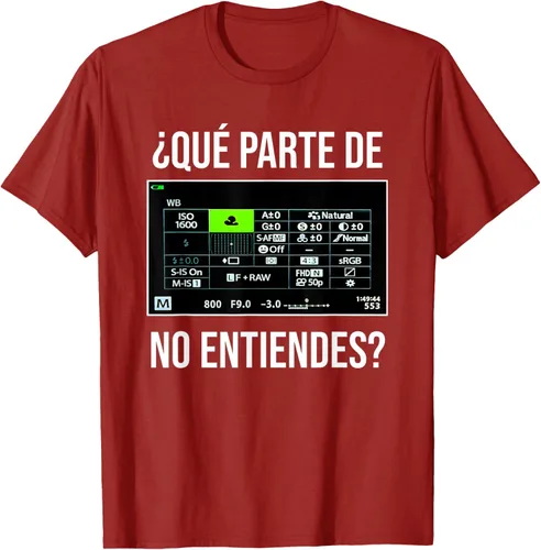 Vista 18 de ¿Qué Parte de la cámara no entiendes? Camiseta