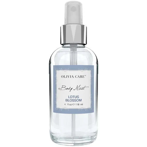 Vista 9 de Olivia Care Body Mist Trio, 3 aromas: flor de loto, rosa azucarada, clementina dulce (3 botellas en total (1 de cada aroma))