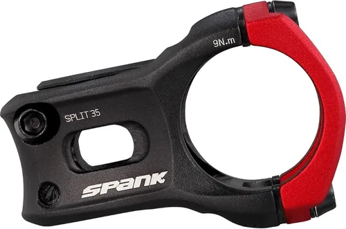 Vista 14 de Spank Dividir 35 vástagos, los tamaños incluyen 1.378 in, 1.575 in, 1.772 in y 1.969 in, vástago de alto rendimiento optimizado para manillares