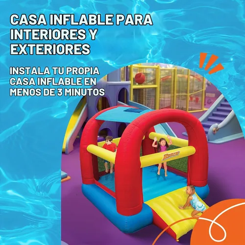 Vista 2 de Banzai Bounce N Slide - Casa inflable para niños