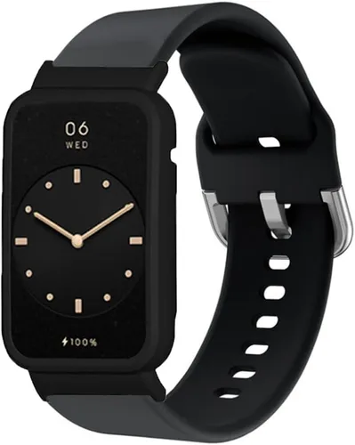 Vista 6 de Senter Correa de repuesto de goma suave para Huawei Band 7 Pro Smart Watch