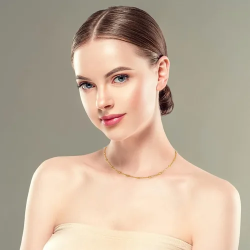 Vista 5 de ASHFUHZL Initial Necklaces for Women,18K Gold Silver Rose Gold Shell Letter Necklaces for Girls,Coin Pendants Stainless Steel Layered Initial