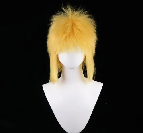 Vista 25 de COSPLAZA Peluca de cosplay de niña larga y recta azul profundo de pelo completo de anime