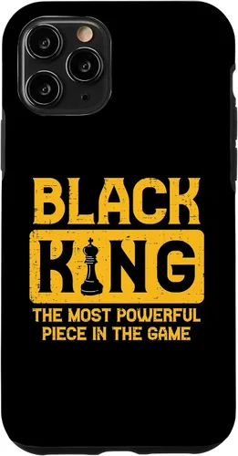 Vista 29 de Black King Chess Black Pride History BHM African Men Gift Case for iPhone 17