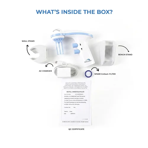 Vista 6 de Scilogex Levo Me Motorized pippette de llenado con batería de litio