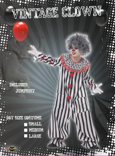 Vista 6 de Snailify Disfraz de payaso para niño, Halloween, carnaval, fiesta, terror, cosplay