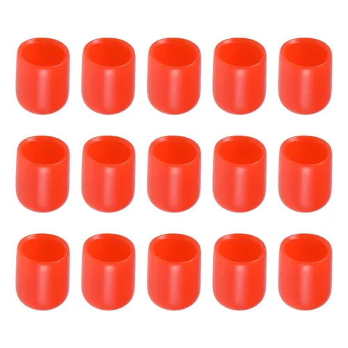 Vista 11 de Tapa protectora de rosca de tornillo, tapas de goma [para tornillo, perno] - 1/2" ID/negro/50pcs