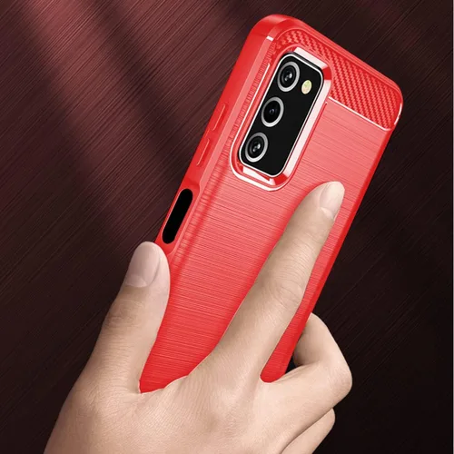 Vista 3 de Osophter Para Galaxy A03S Case SM-A037U Caso Absorción De Golpes Flexible TPU Caucho Protector De Teléfono Celular Para Samsung Galaxy A03S US