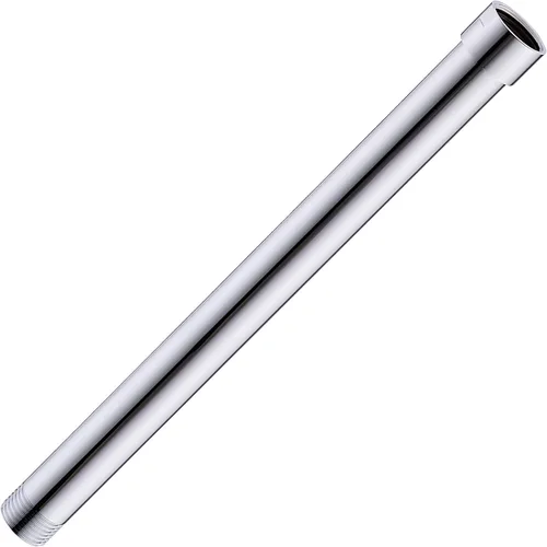Vista 8 de Brazo de extensión de cabezal de ducha de 4 pulgadas, extensor de hembra a macho de 1/2 pulgada, acero inoxidable, níquel cepillado