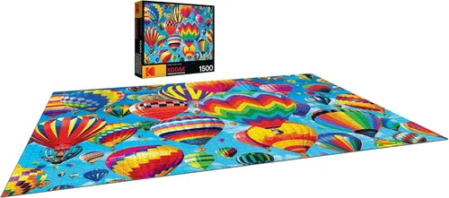 Vista 5 de RoseArt Kodak - Rompecabezas de 1500 piezas con globos en vuelo