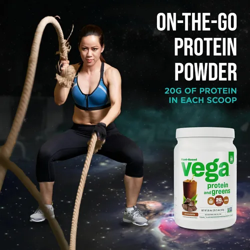 Vista 7 de Envase de proteínas y hierbas en polvo de Vega, VEG00670, S, 1, 1