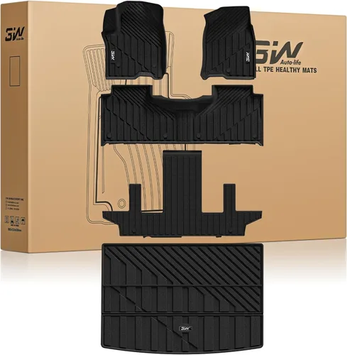 Vista 32 de 3W Alfombrillas personalizadas para Chevrolet Traverse 2018-2023