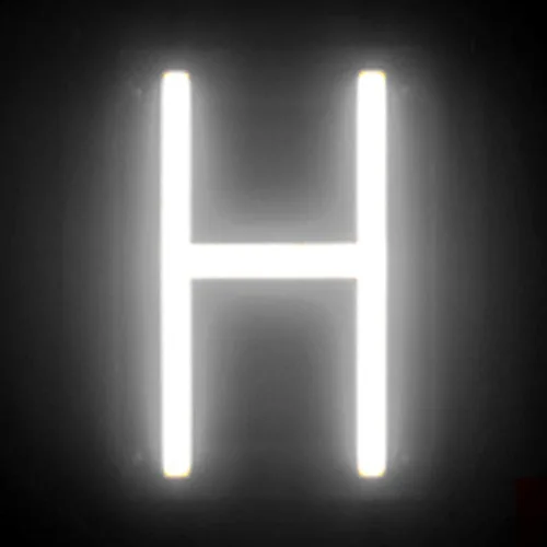 Vista 81 de SpellBrite Letra LED S Construye letreros de bricolaje que puedes cambiar con letras LED azules Componentes adicionales necesarios para iluminar