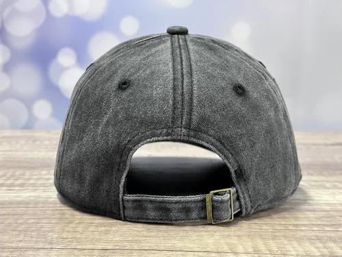 Vista 4 de Gorra de béisbol bordada ajustable para hombres y mujeres