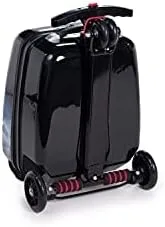 Vista 3 de Scootz Equipaje de scooter para niños maleta de paseo para niños dirección segura equipaje de paseo para niños con maleta de transporte extraíble
