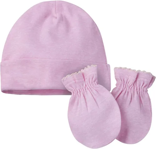 Vista 5 de Onesies Brand Conjunto de gorro y manoplas unisex para bebé, 12 piezas