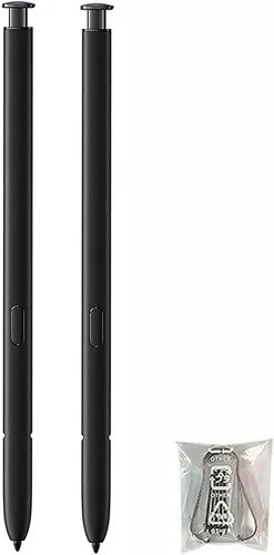 Vista 6 de 2 bolígrafos S23 Ultra S, lápiz capacitivo compatible con Samsung Galaxy S23 Ultra S Pen (sin Bluetooth) + puntas (crema)