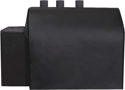 Vista 8 de Stanbroil Cubierta de parrilla para parrillas Char-Griller 3018, 1224, E1224, 2121, 2123 con caja de fuego lateral, impermeable y resistente a