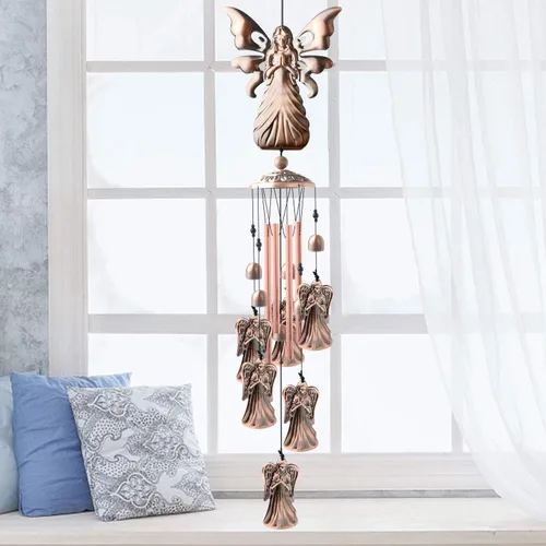 Vista 5 de Regalos de ángel para abuela, campanillas de viento para madre, regalo de cumpleaños