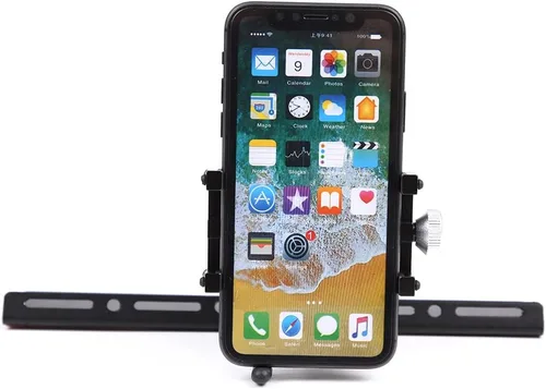 Vista 7 de Soporte de teléfono de automóvil para Toyota Tacoma 2011-2014, carril multifuncional para panel de salpicadero, práctico soporte de navegación
