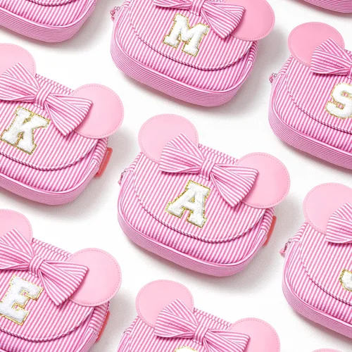 Vista 8 de Regalos de cumpleaños para niñas Riñonera con inicial, regalos para niños pequeños, adolescentes, niñas, niños, regalo personalizado para hija