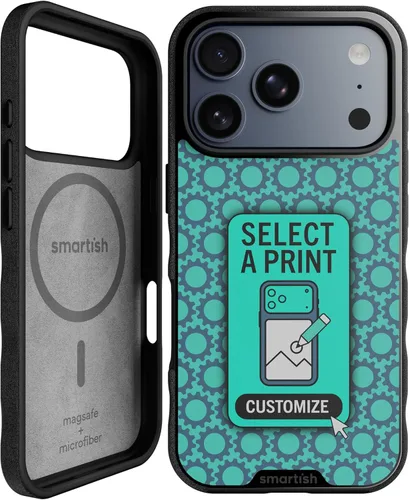 Vista 26 de Smartish® Funda delgada para iPhone 13 Pro - Gripmunk - [ligera + protectora] Funda de agarre fina - Black Tie Affair