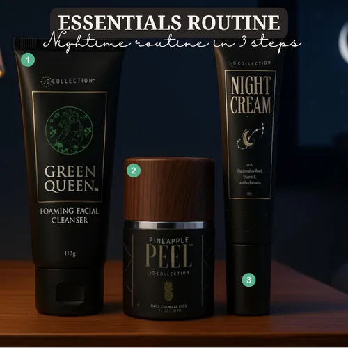 Vista 9 de Piel de piña – Suero exfoliante nocturno sin enjuague con ácido glicólico, retinol y ácido salicílico – AHA BHA Chemical Peel para acné, manchas