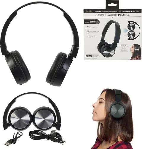 Vista 2 de Auriculares inalámbricos plegables