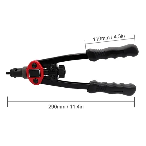 Vista 6 de BT‑606 - Herramienta de tuerca de remache, remachadora manual con sistema de ajuste de tuercas M3 M4 M5 M6 M8 remaches tuercas