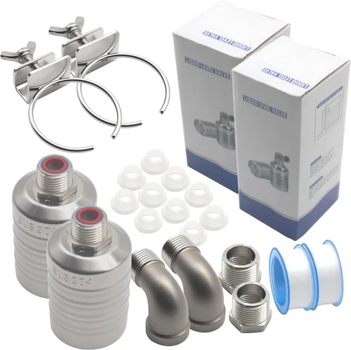 Vista 8 de MAKERELE Válvula de flotador de acero inoxidable 304 de 1/2"-3/4", NPT