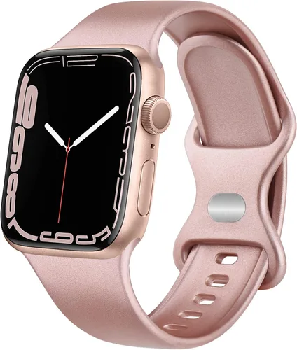 Vista 8 de Meliya Correa para Apple Watch Series 8, SE, 7, 6, 5, 4, 3, 2, 1, 1.772 in, 1.614 in, 1.732 in, 1.496 in, 1.654 in, para mujeres y hombres, correa