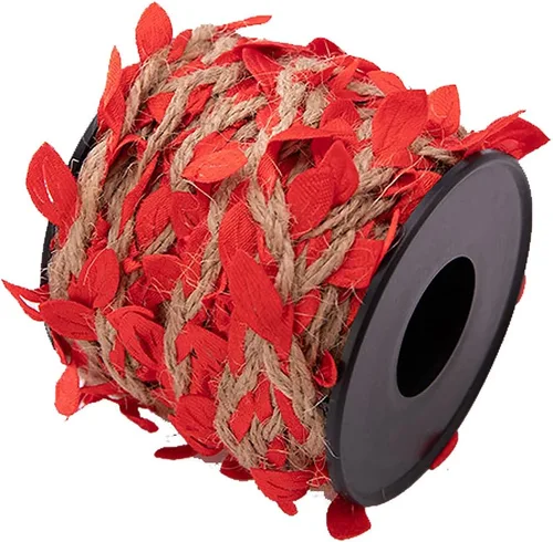 Vista 10 de Cuerda natural de yute de hoja azul de 33 pies, cuerda de arpillera de cáñamo de 3 capas, cuerda de arpillera de cáñamo, resistente para decoración
