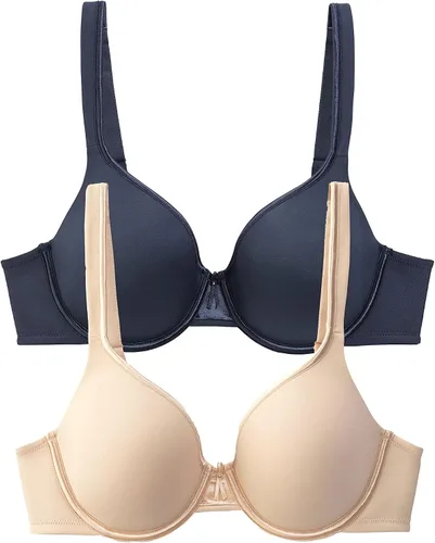Vista 26 de Vanity Fair Women's Bra with 2-Way Convertible Straps, Body Caress Full Coverage, Lightly Lined Cups Up to Dd